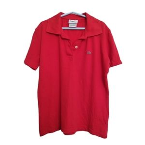 LACOSTE Red Polo